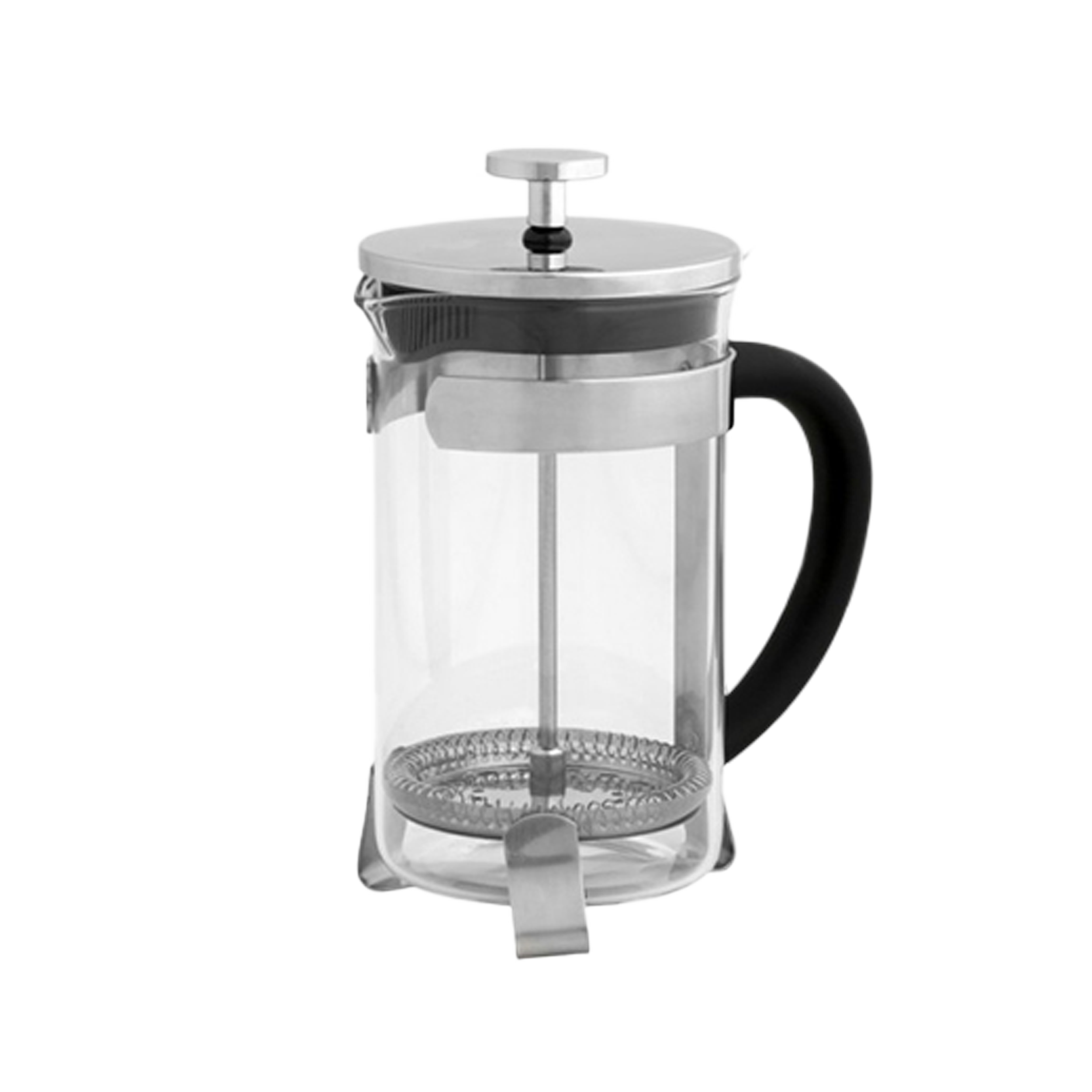 caff-milani-french-press-350-ml-tisaniera-vetro-e-acciaio-inox image 1