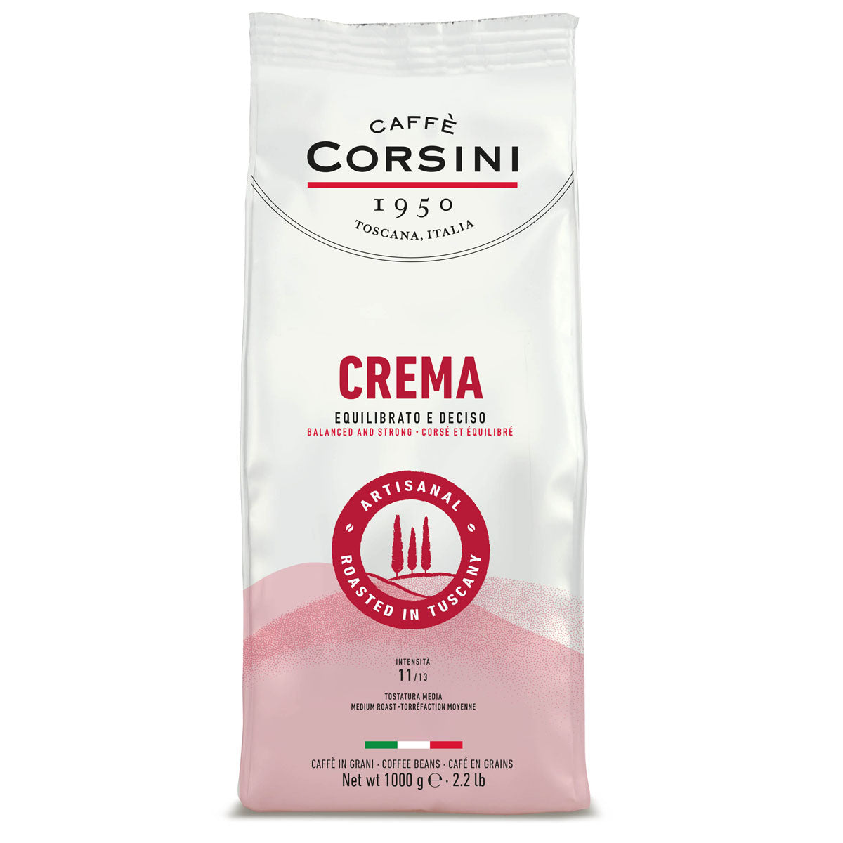 caff-corsini-crema-miscela-arabica-e-robusta-caff-in-grani-1-kg-gamma-home image 1