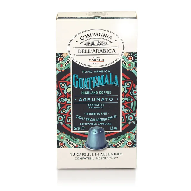 caff-corsini-guatemala-100-arabica-capsule-alluminio-compatibili-nespresso-10pz- image 1