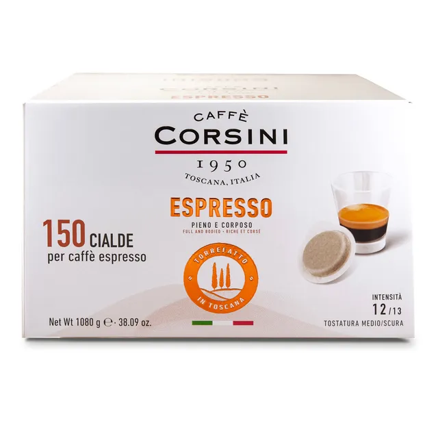 caff-corsini-espresso-cialde-ese-44mm-150-pezzi image 1