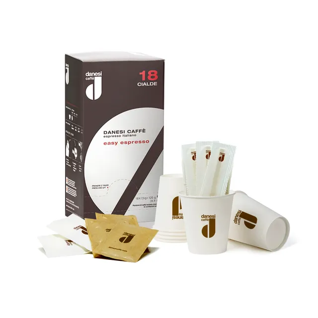 danesi-caff-box-ufficio-150-cialde-easy-espresso-kit-200-bicchierini-palette-e-z image 1