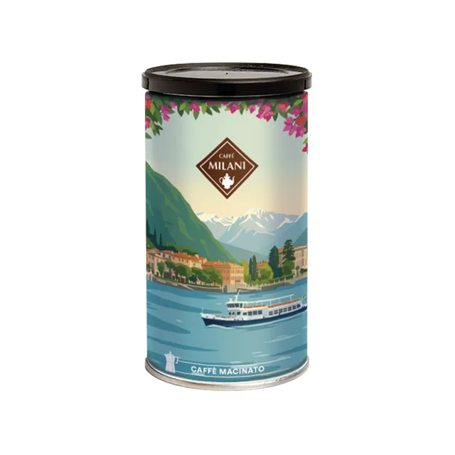 caff-milani-lake-como-postcard-caff-macinato-collezione-privata image 1