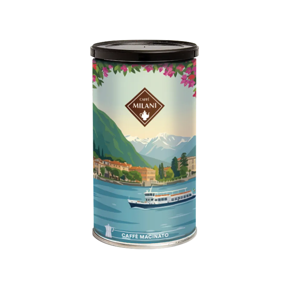 caff-milani-lake-como-postcard-caff-macinato-collezione-privata image 1