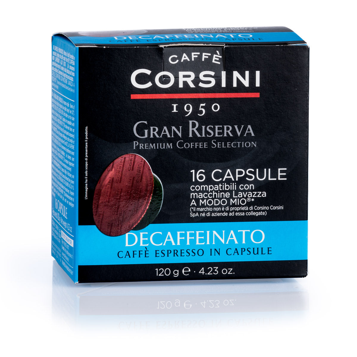 caff-corsini-gran-riserva-decaffeinato-16-capsule-compatibili-lavazza-a-modo-mio image 1