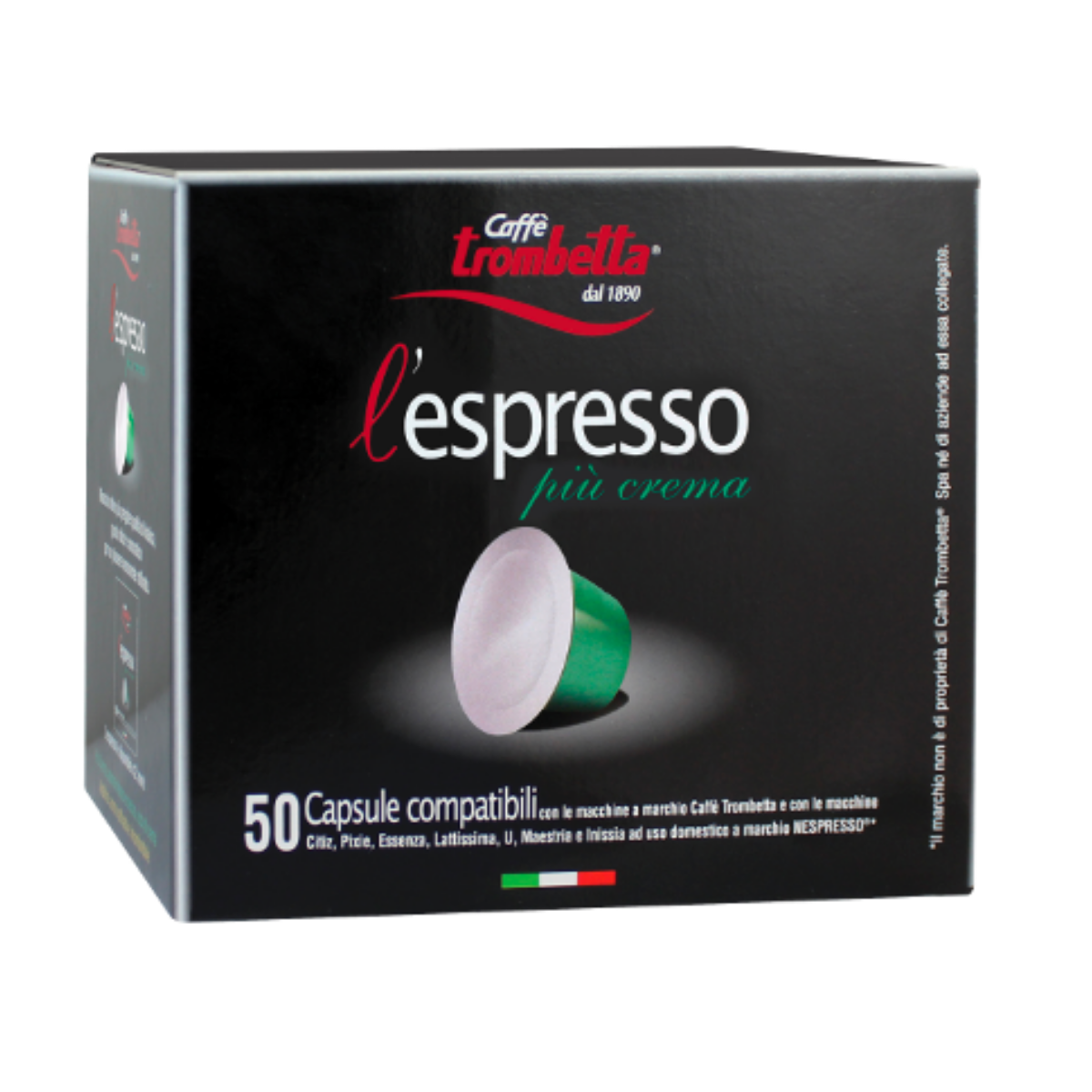caff-trombetta-l-espresso-pi-crema-3-confezioni-da-50-capsule-150-capsule image 2
