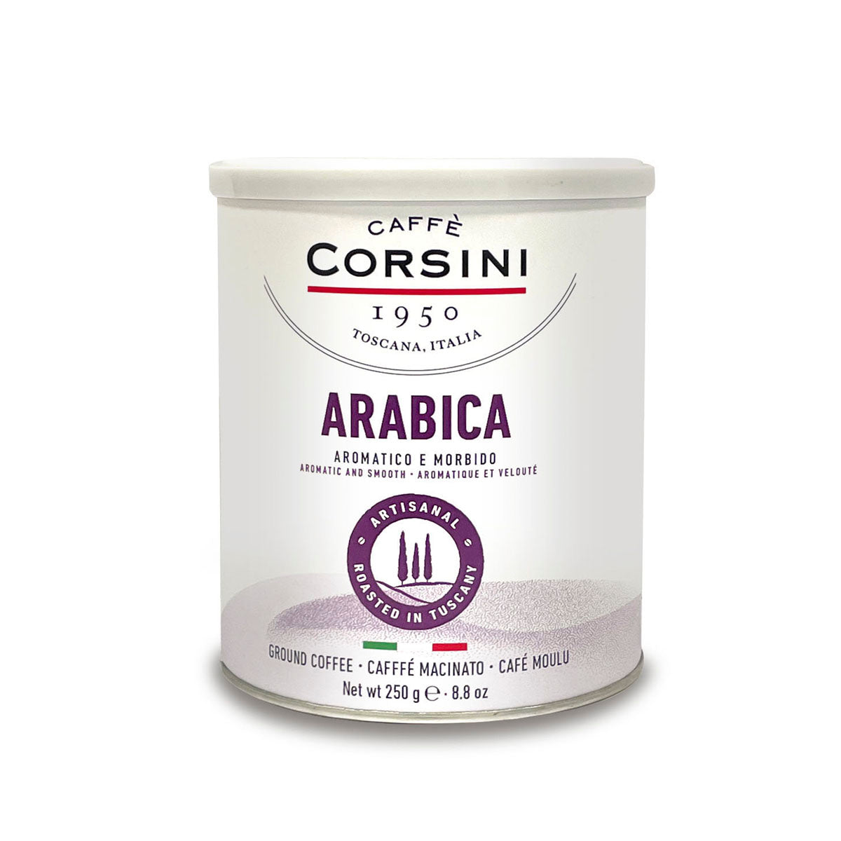 caff-corsini-100-arabica-caff-macinato-lattina-250g-gamma-home image 1