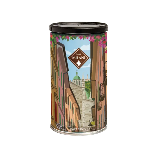 caff-milani-como-city-postcard-collezione-privata-caff-in-grani-250-g image 1