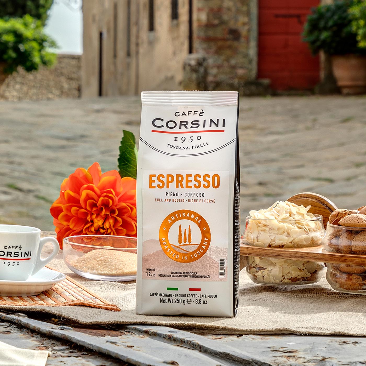 caff-corsini-espresso-miscela-arabica-e-robusta-caff-macinato-250g image 6