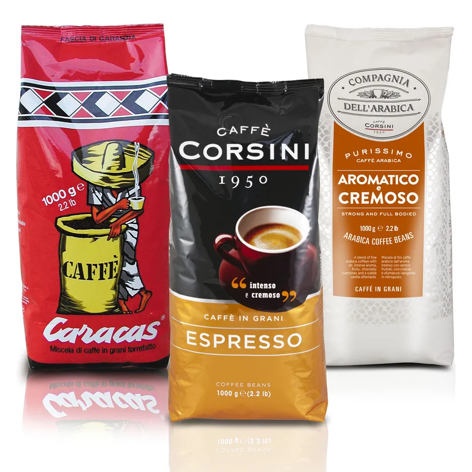 caff-corsini-tris-caff-in-grani-1kg-x3-set-convenienza-espresso image 1
