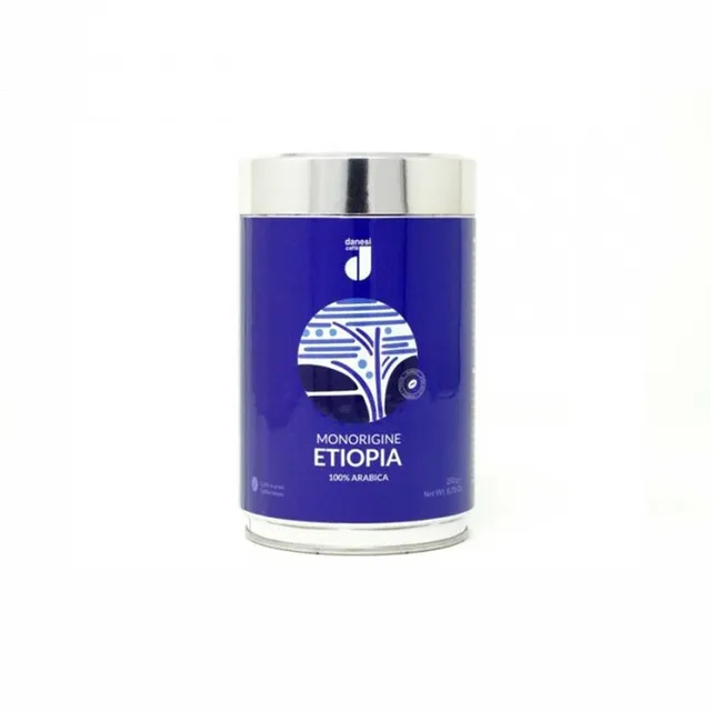 danesi-caff-monorigine-etiopia-guji-arabica-100-lattina-250-g image 1