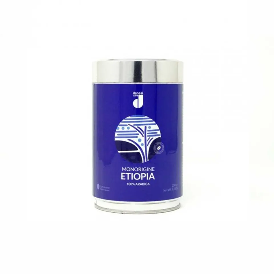 danesi-caff-monorigine-etiopia-guji-arabica-100-lattina-250-g image 1