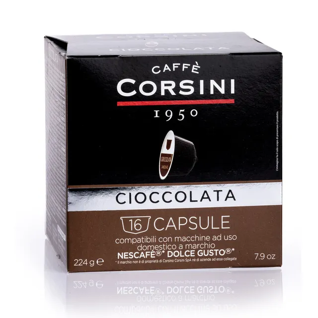 caff-corsini-cioccolata-16-capsule-compatibili-dolce-gusto-6-pezzi image 1