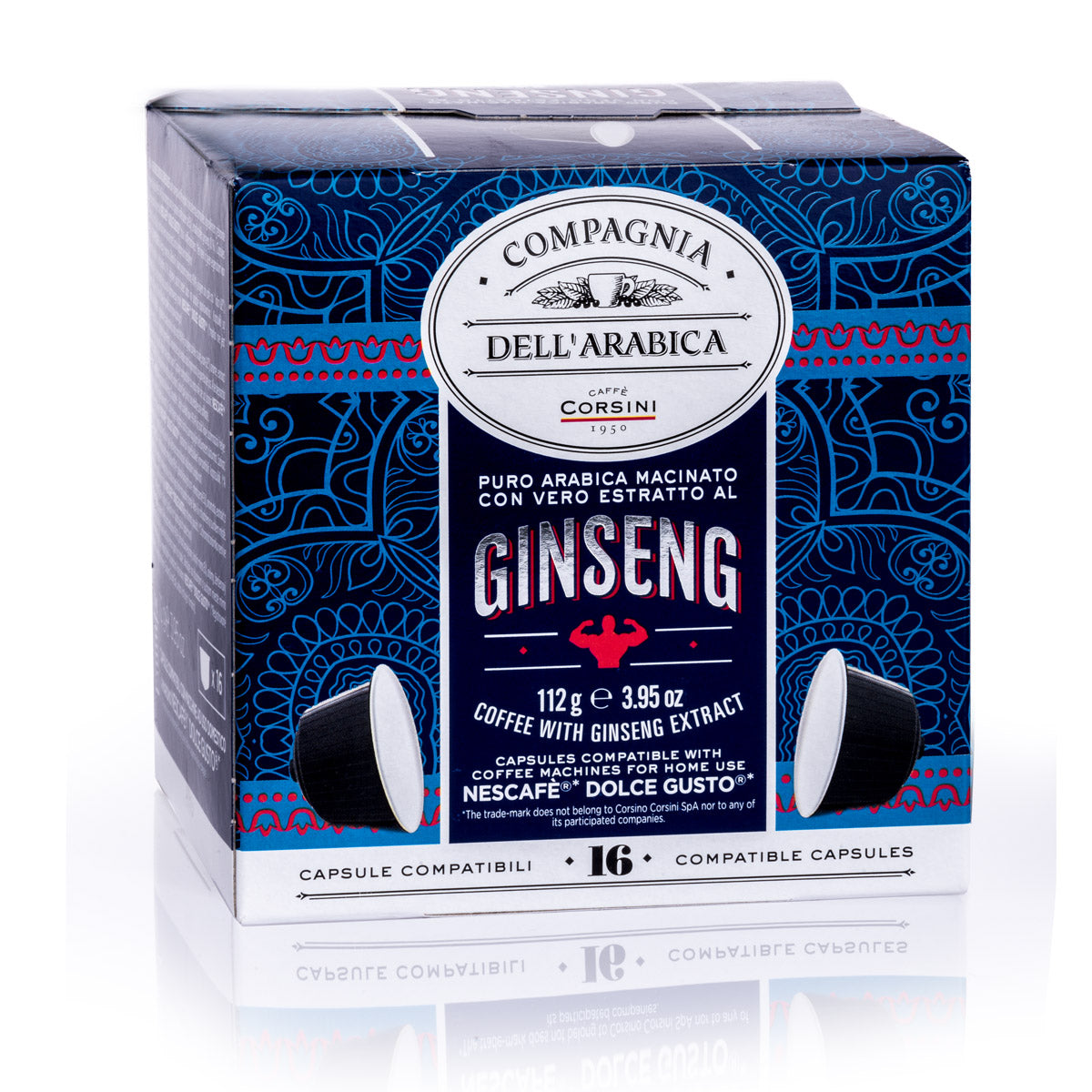 caff-corsini-ginseng-capsule-compatibili-nescaf-dolce-gusto-16-pezzi image 1