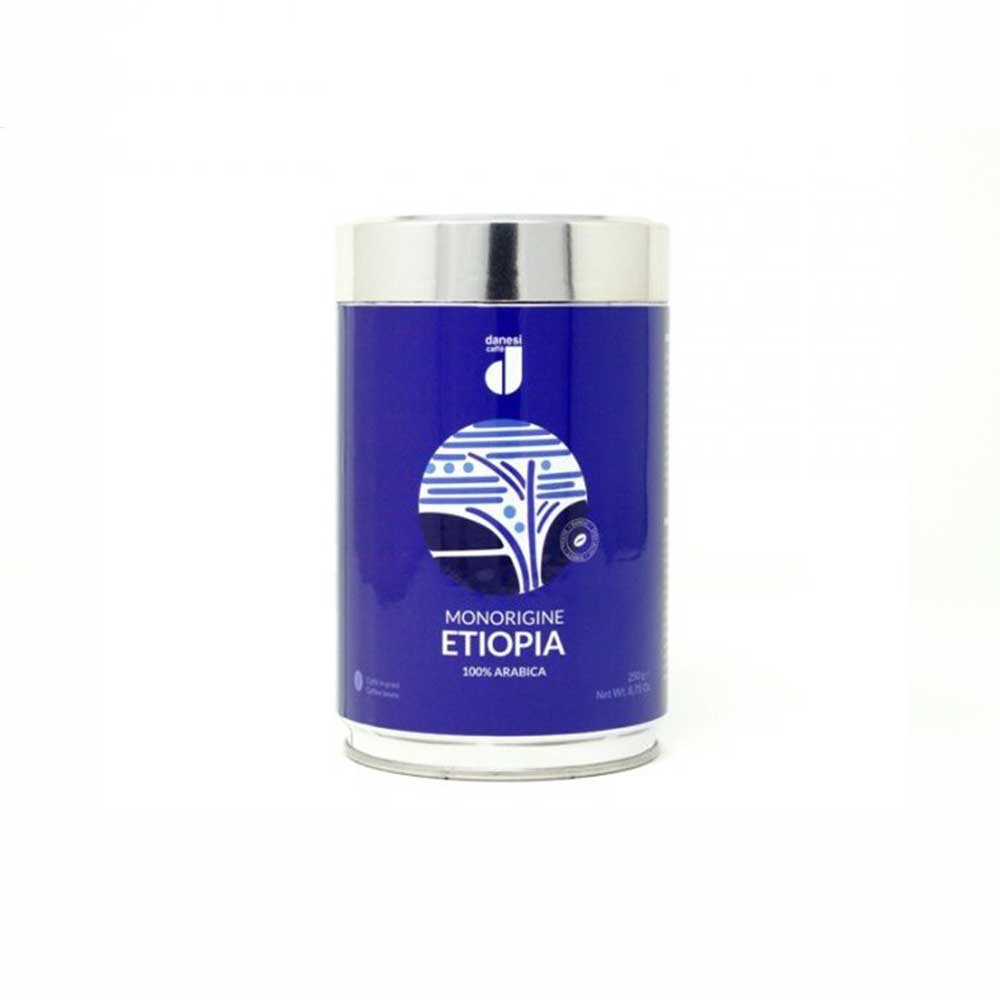 danesi-caff-monorigine-etiopia-guji-arabica-100-lattina-250-g image 1