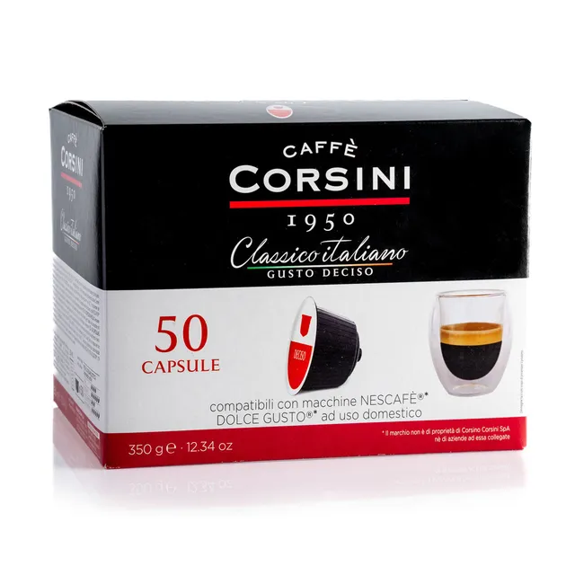caff-corsini-classico-italiano-intenso-capsule-compatibili-dolce-gusto-50pz image 1
