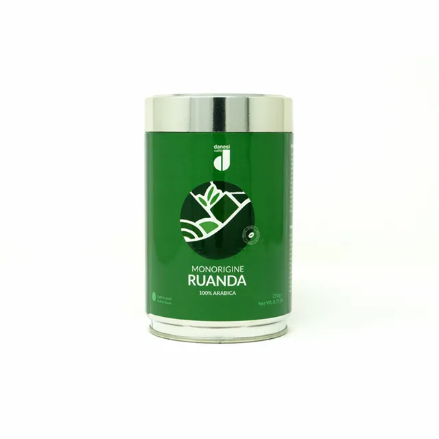 danesi-caff-monorigine-ruanda-arabica-100-lattina-macinato-250-g image 1